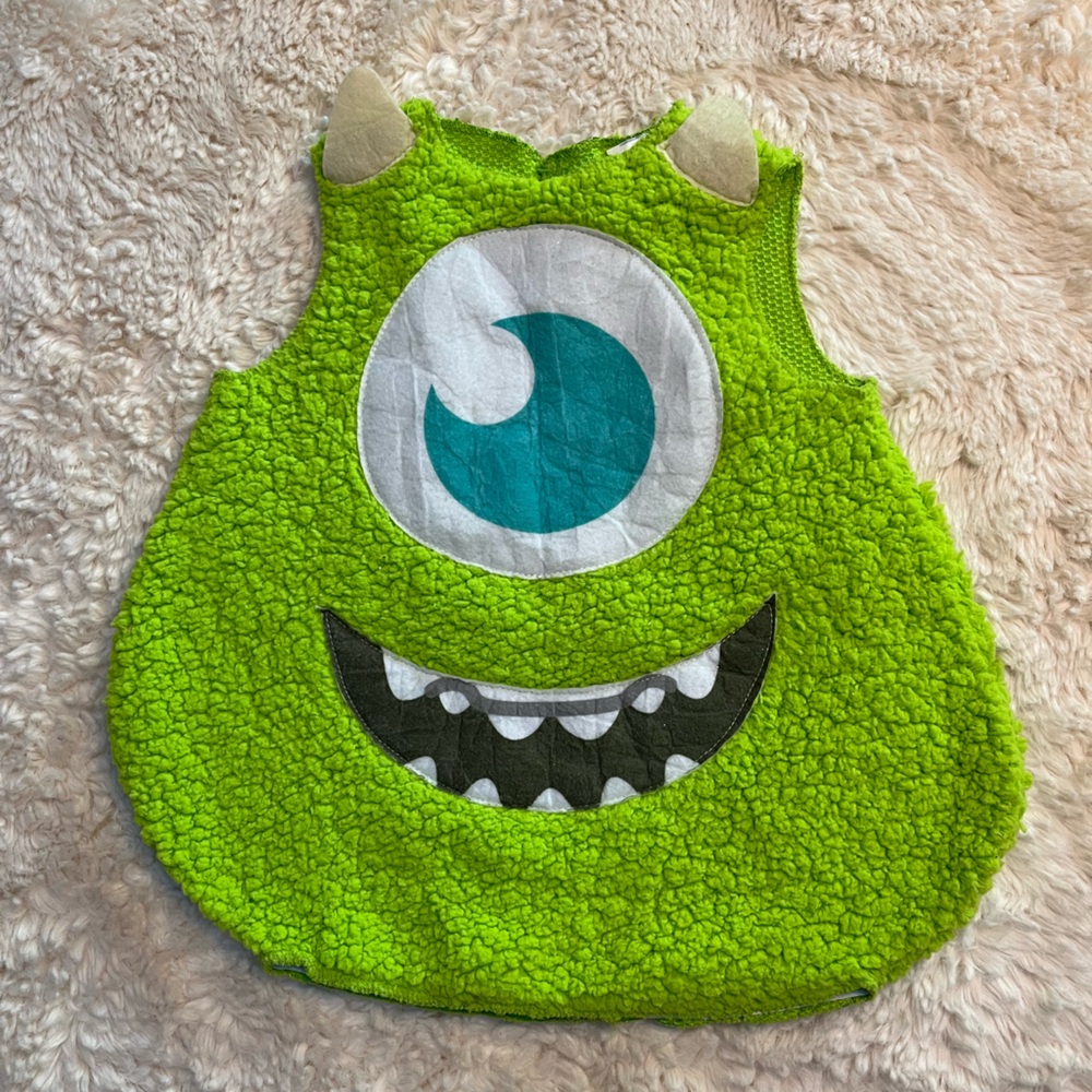 Monsters Inc University Green Fleece Costume